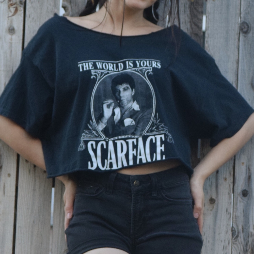 scarface crop top